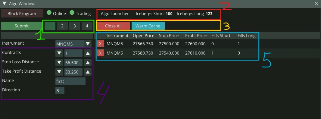 GUI Algos